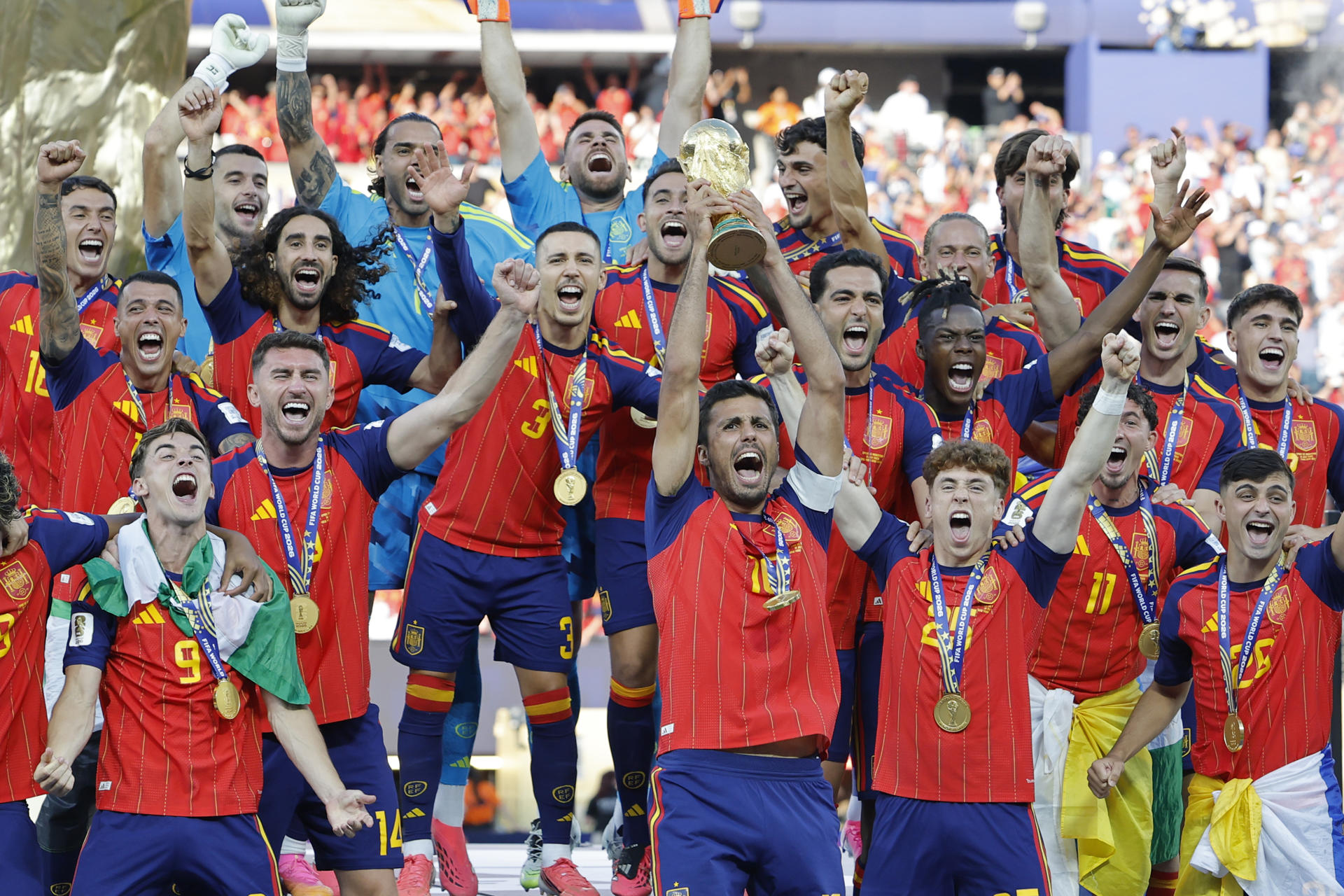 El gran teatro del fútbol llega a su fin con España en la cima