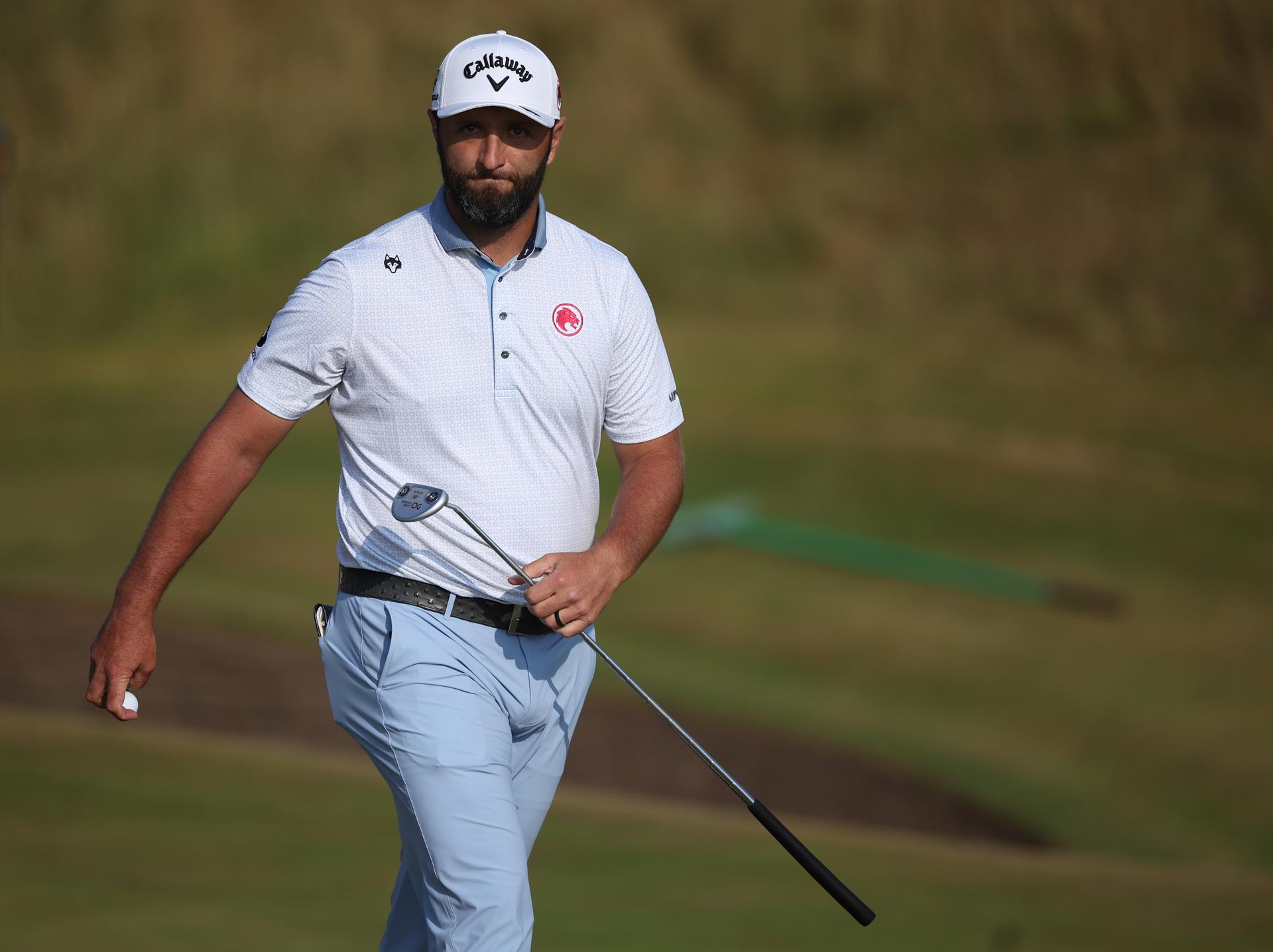 Rahm, tras el Abierto Británico: «No ha sido una buena temporada en los grandes»