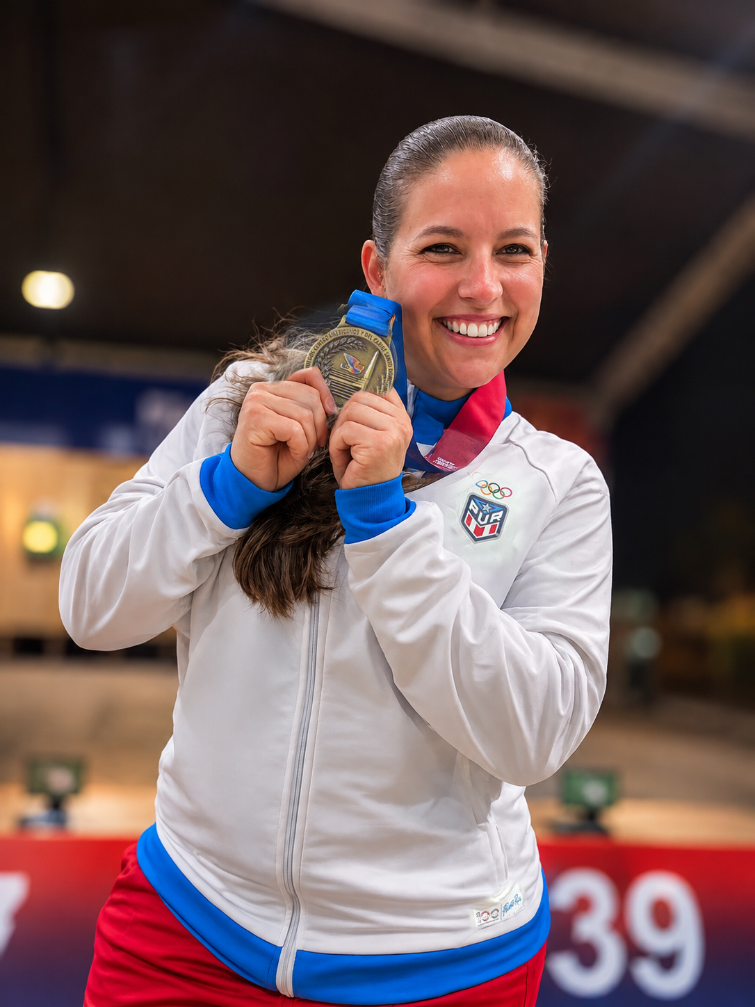 Medallas de oro y plata en Pistola de Aire