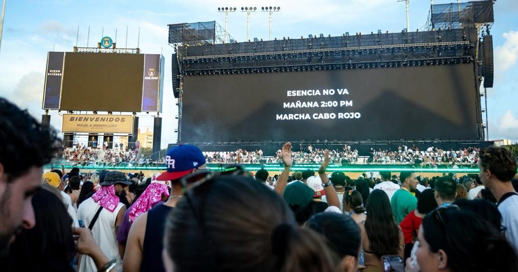 Redes Sociales, concierto Bad Bunny