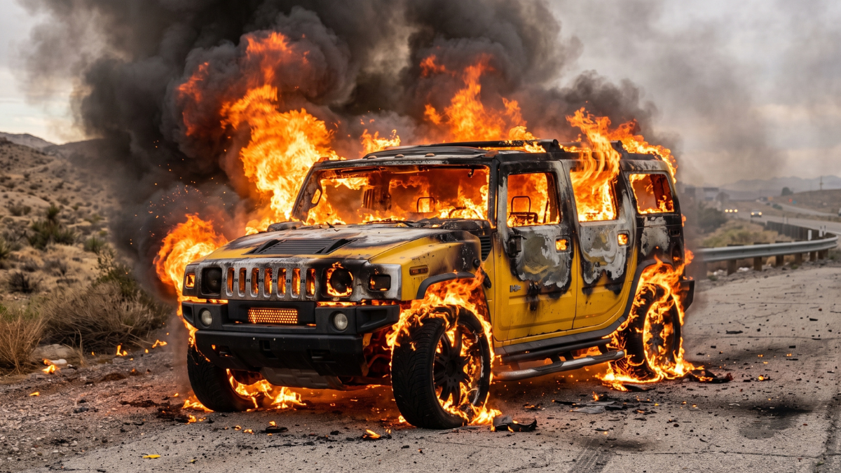 Incendio Hummer