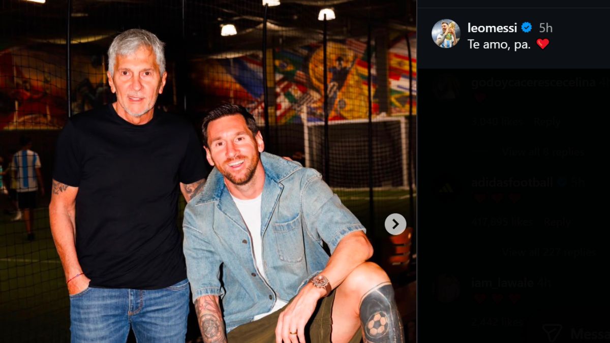 Muerte del padre de Messi