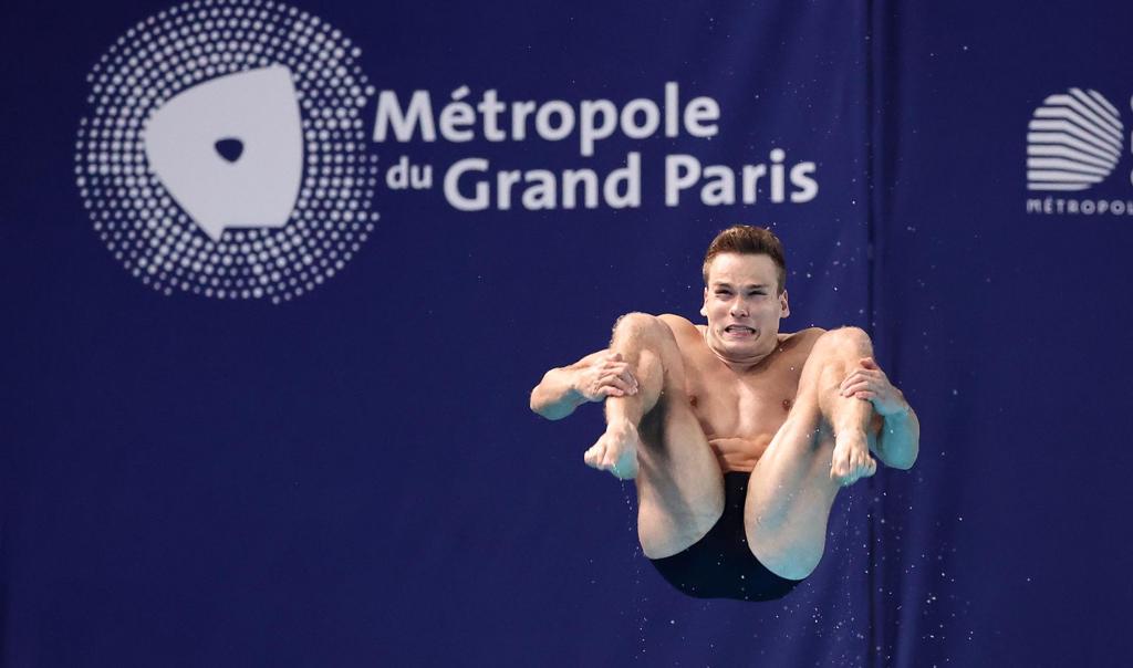 El alemán Wesemann revalida el oro en trampolín de 1 metro con un espectacular salto final