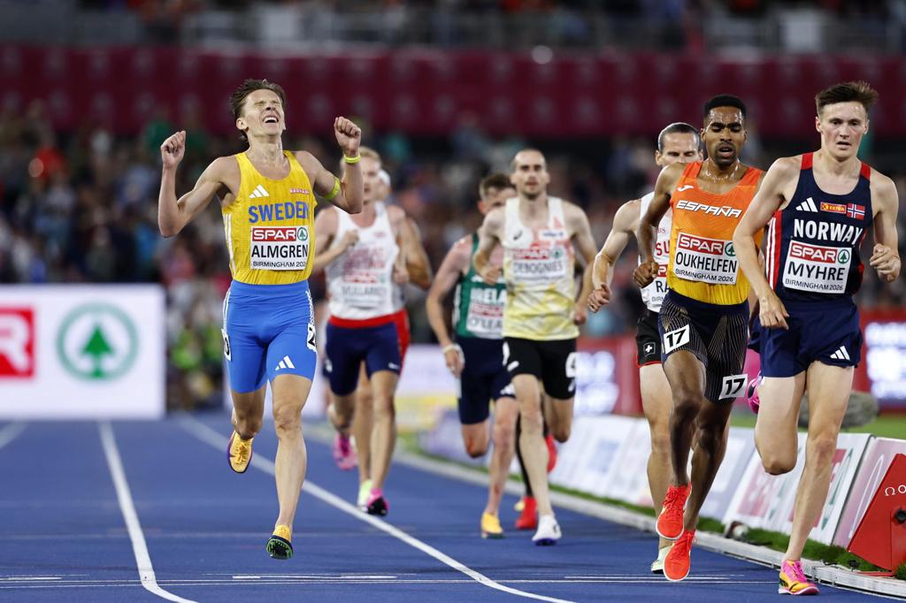 Andy Díaz y Andreas Almgren vuelan al oro sobre el foso y la pista