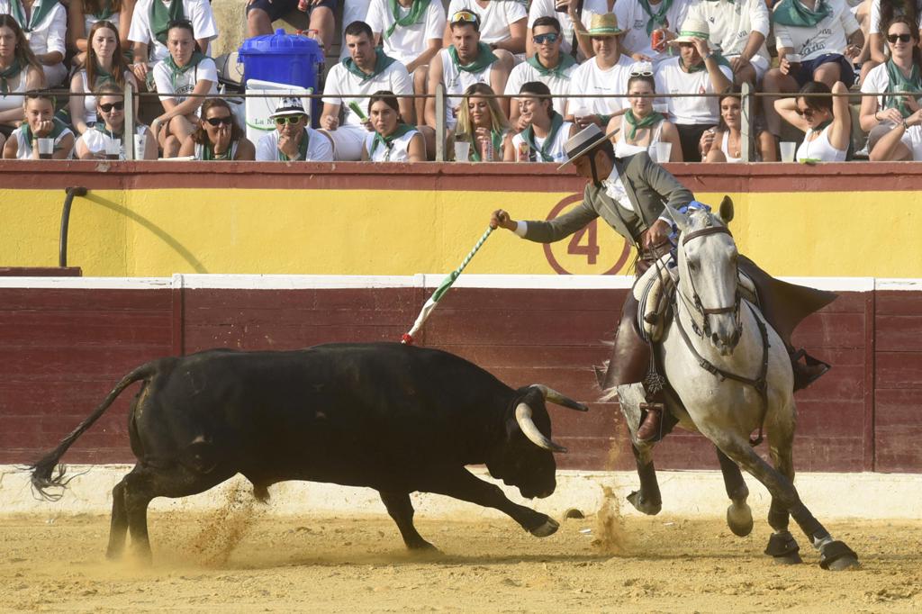 Aaarón Palacio, mejor torero de la Feria taurina de la Albahaca de Huesca