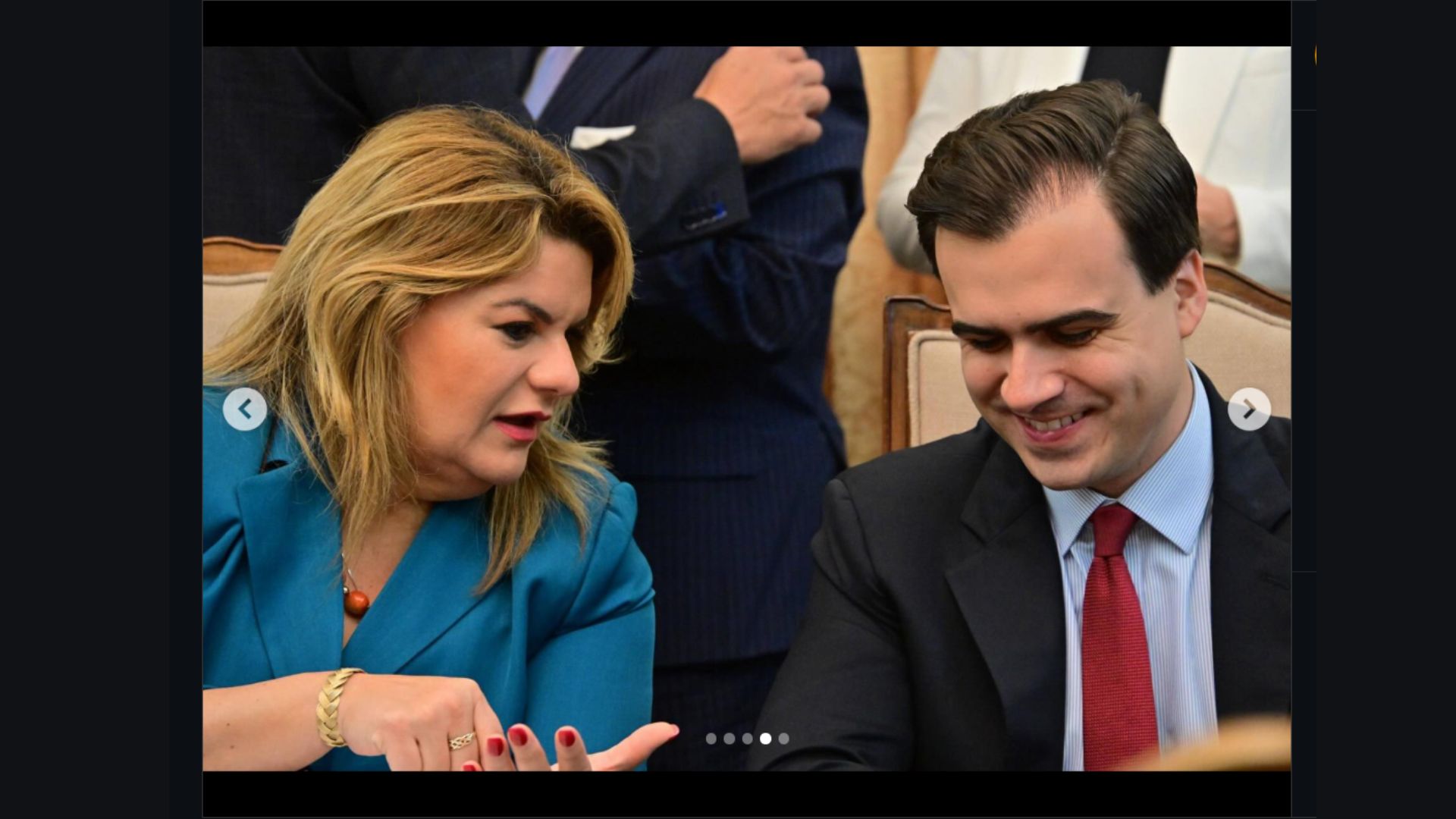Jennifer González y Pablo José Hernández