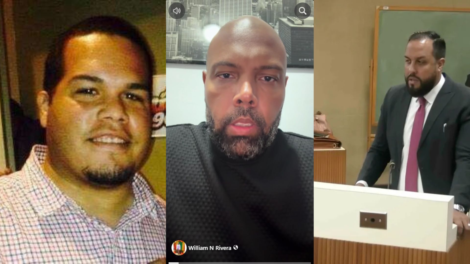 Félix Plaud, William N. Rivera, Luis Quiñones