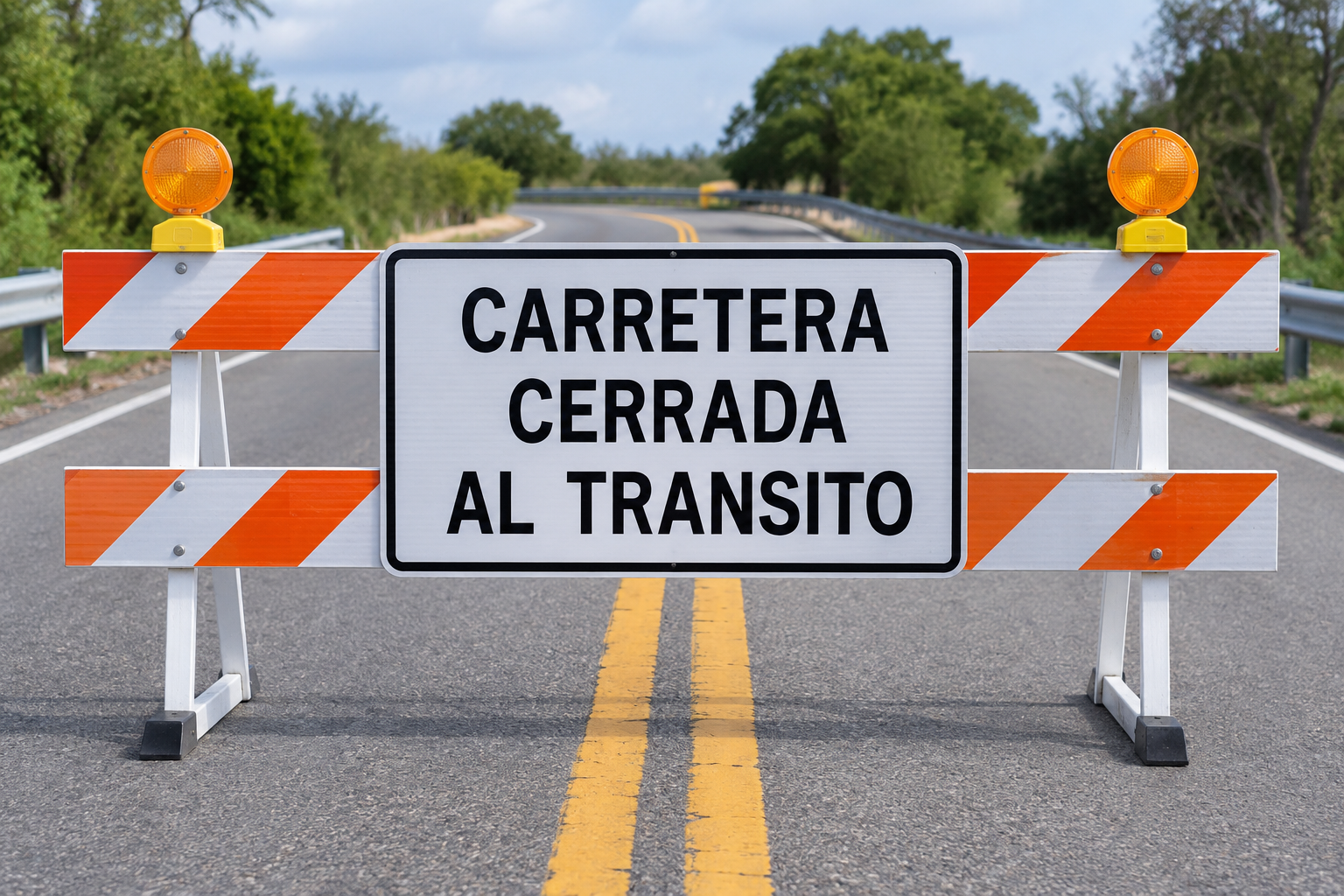 Carretera obstruida por tendido eléctrico en Naguabo