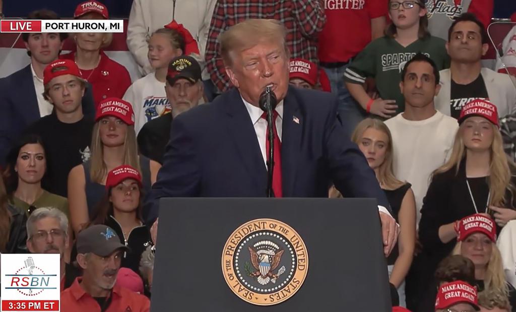 Trump quiere que El-Sayed pase por un detector de metales si gana las elecciones