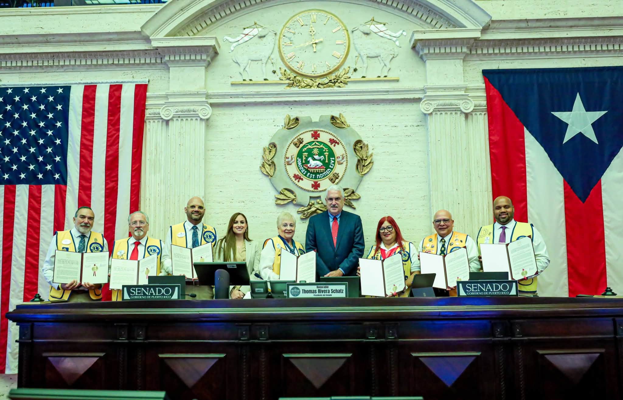 Reconocimiento Leones de Puerto Rico